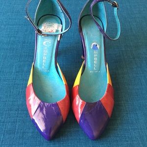 Jeffery Campbell|Multi colored Heels|Size:7.5